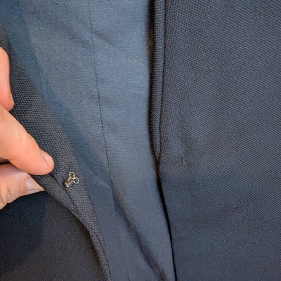 NWT Brandon Maxwell Luxury Flare-Sleeve Black Blazer, Sz 10 - Picture 11 of 16